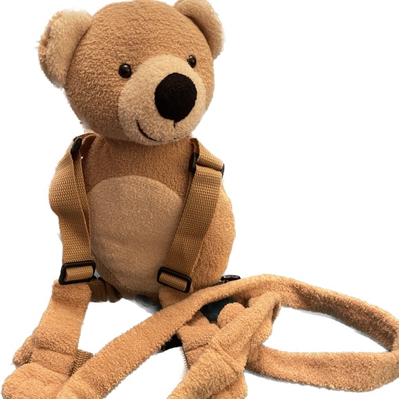 Eddie Bauer Other Eddie Bauer Bear Backpack With Attached Safety